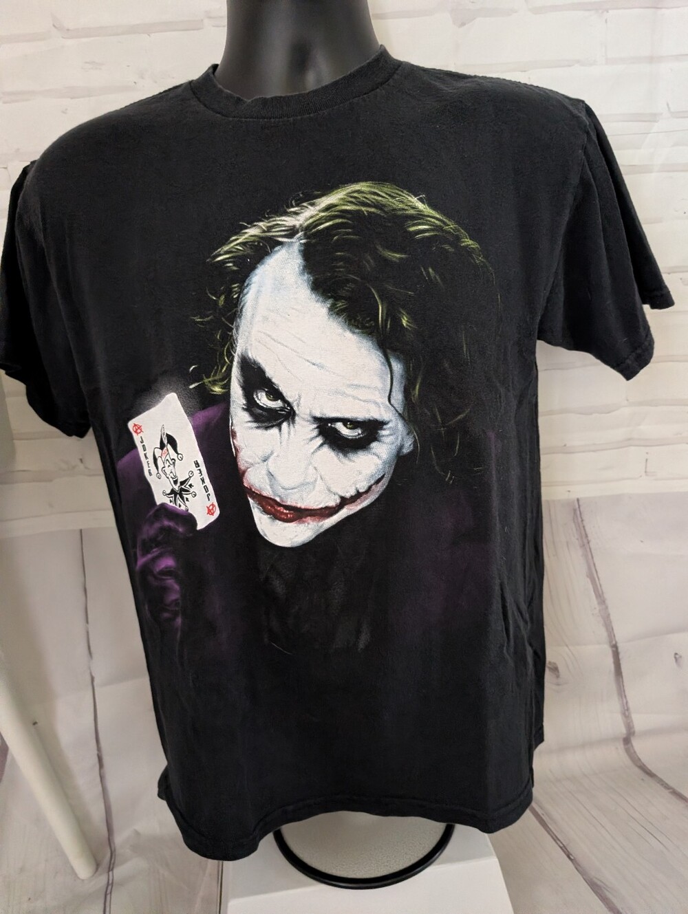 Tee Styled Men's Black Joker Graphic T-Shirt